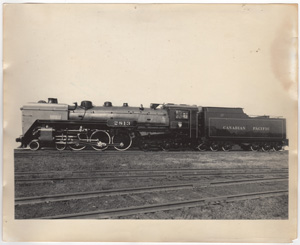 Canadian Pacific Railway (CPR) antique photos of trains